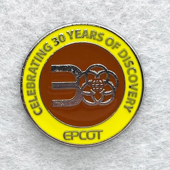 🔮 5/$25 Disney Epcot Celebrating 30 Years of Discovery Pin - Picture 1 of 3